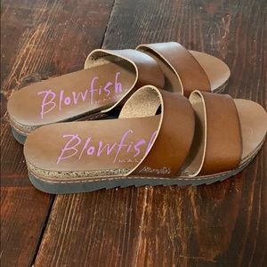 Blowfish Malibu double strap slides